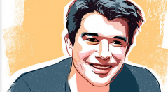 ​和 Uber CEO Travis Ka