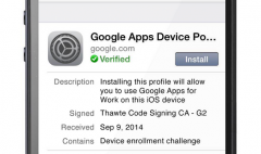 Google 推出 iOS 企业级