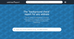 AddressReport：租房领域